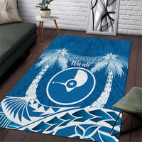 FSM Yap Day Area Rug 2025 Wa'ab Micronesia Flag Color