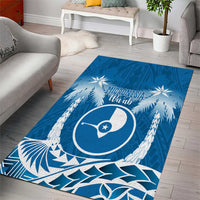 FSM Yap Day Area Rug 2025 Wa'ab Micronesia Flag Color