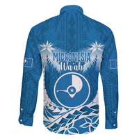 FSM Yap Day Family Matching Tank Maxi Dress and Hawaiian Shirt 2025 Wa'ab Micronesia Flag Color