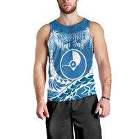 FSM Yap Day Men Tank Top 2025 Wa'ab Micronesia Flag Color