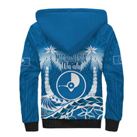 FSM Yap Day Sherpa Hoodie 2025 Wa'ab Micronesia Flag Color