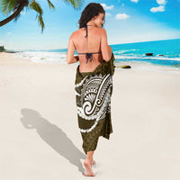 Aloha Hawaii Kalo Pikake Lei Sarong Chest Tattoo Gold Hawaiian Pattern LT14 - Polynesian Pride