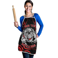 Personalised Aotearoa Bulldog Apron NZ Maori Tattoo - Polynesian Pride
