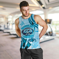 Hawaii Sea Turtle Snorkeling Is My Therapy Men Tank Top LT14 Blue - Polynesian Pride