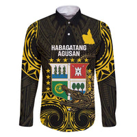 Agusan del Sur Philippines Family Matching Long Sleeve Bodycon Dress and Hawaiian Shirt Habagatang Agusan Lolong