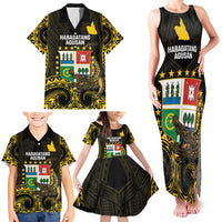 Agusan del Sur Philippines Family Matching Tank Maxi Dress and Hawaiian Shirt Habagatang Agusan Lolong