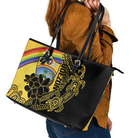 Quezon Province Leather Tote Bag Cocolandia Philippines Turtle