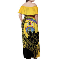 Quezon Province Off Shoulder Maxi Dress Cocolandia Philippines Turtle