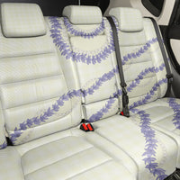 Hawaii Honohono Palaka Motifs Back Car Seat Cover Hawaiian Orchid Lei LT14 - Polynesian Pride