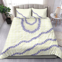 Hawaii Honohono Palaka Motifs Bedding Set Hawaiian Orchid Lei LT14 - Polynesian Pride