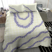 Hawaii Honohono Palaka Motifs Bedding Set Hawaiian Orchid Lei LT14 - Polynesian Pride