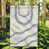 Hawaii Honohono Palaka Motifs Garden Flag Hawaiian Orchid Lei