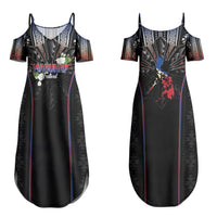 Mabuhay Philippines Festival Couples Matching Summer Maxi Dress and Hawaiian Shirt Filipino Map Sampaguita Igorot Pattern LT14 - Polynesian Pride