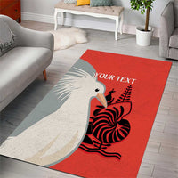 Custom Nouvelle-Caledonie Football Area Rug Allez Les Cagous Simple Style