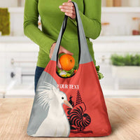 Custom Nouvelle-Caledonie Football Grocery Bag Allez Les Cagous Simple Style LT14 - Polynesian Pride