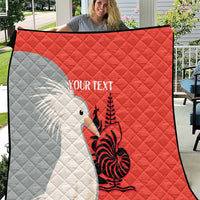 Custom Nouvelle-Caledonie Football Quilt Allez Les Cagous Simple Style