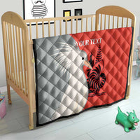 Custom Nouvelle-Caledonie Football Quilt Allez Les Cagous Simple Style