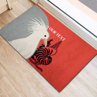 Custom Nouvelle-Caledonie Football Rubber Doormat Allez Les Cagous Simple Style LT14 - Polynesian Pride