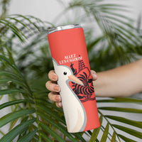 Custom Nouvelle-Caledonie Football Skinny Tumbler Allez Les Cagous Simple Style