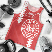 Custom Tahiti Football Men Tank Top Go Toa Aito LT14 - Polynesian Pride