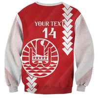 Custom Tahiti Football Sweatshirt Go Toa Aito