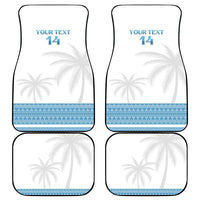 Custom Fiji Tapa Football Car Mats Go Bula Boy!