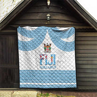 Custom Fiji Tapa Football Quilt Go Bula Boy!