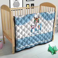 Custom Fiji Tapa Football Quilt Go Bula Boy!