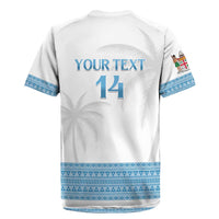 Custom Fiji Tapa Football Rugby Jersey Go Bula Boy!