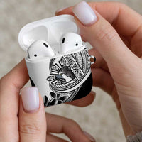 Philippines Eagle Sun AirPods Case Filipino Agila Polynesian Tattoo Black Color LT14 - Polynesian Pride