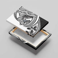 Philippines Eagle Sun Canvas Wall Art Filipino Agila Polynesian Tattoo Black Color LT14 - Polynesian Pride
