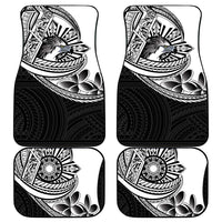Philippines Eagle Sun Car Mats Filipino Agila Polynesian Tattoo Black Color LT14 - Polynesian Pride