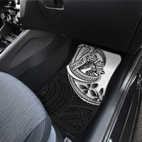 Philippines Eagle Sun Car Mats Filipino Agila Polynesian Tattoo Black Color LT14 - Polynesian Pride