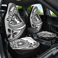 Philippines Eagle Sun Car Seat Cover Filipino Agila Polynesian Tattoo Black Color LT14 One Size Black - Polynesian Pride