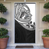 Philippines Eagle Sun Door Cover Filipino Agila Polynesian Tattoo Black Color LT14 Black - Polynesian Pride