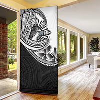 Philippines Eagle Sun Door Cover Filipino Agila Polynesian Tattoo Black Color LT14 - Polynesian Pride