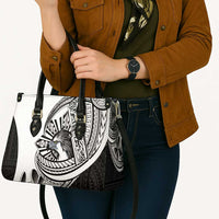 Philippines Eagle Sun Leather Bag Filipino Agila Polynesian Tattoo Black Color LT14 - Polynesian Pride