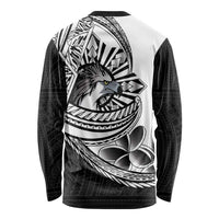 Philippines Eagle Sun Long Sleeve Shirt Filipino Agila Polynesian Tattoo Black Color LT14 - Polynesian Pride
