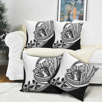 Philippines Eagle Sun Pillow Cover Filipino Agila Polynesian Tattoo Black Color LT14 - Polynesian Pride