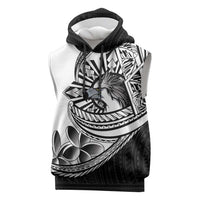 Philippines Eagle Sun Sleeveless Hoodie Filipino Agila Polynesian Tattoo Black Color LT14 Black - Polynesian Pride