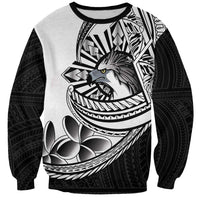 Philippines Eagle Sun Sweatshirt Filipino Agila Polynesian Tattoo Black Color LT14 Unisex Black - Polynesian Pride