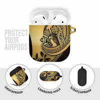 Philippines Eagle Sun AirPods Case Filipino Agila Polynesian Tattoo Gold Color LT14 - Polynesian Pride