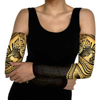 Philippines Eagle Sun Arm Sleeves Filipino Agila Polynesian Tattoo Gold Color LT14 - Polynesian Pride