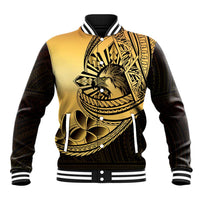 Philippines Eagle Sun Baseball Jacket Filipino Agila Polynesian Tattoo Gold Color LT14 Unisex Gold - Polynesian Pride