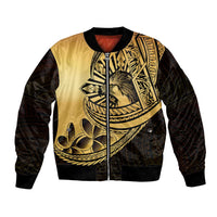 Philippines Eagle Sun Bomber Jacket Filipino Agila Polynesian Tattoo Gold Color LT14 Unisex Gold - Polynesian Pride