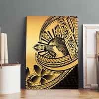 Philippines Eagle Sun Canvas Wall Art Filipino Agila Polynesian Tattoo Gold Color LT14 - Polynesian Pride