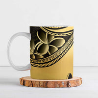Philippines Eagle Sun Ceramic Mug Filipino Agila Polynesian Tattoo Gold Color LT14 Gold - Polynesian Pride