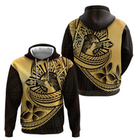 Philippines Eagle Sun Hoodie Filipino Agila Polynesian Tattoo Gold Color LT14 - Polynesian Pride