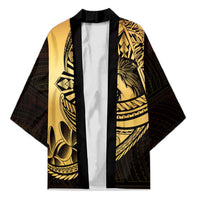 Philippines Eagle Sun Kimono Filipino Agila Polynesian Tattoo Gold Color LT14 Unisex Gold - Polynesian Pride