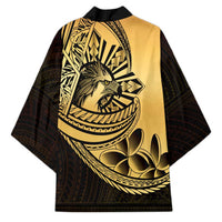 Philippines Eagle Sun Kimono Filipino Agila Polynesian Tattoo Gold Color LT14 - Polynesian Pride